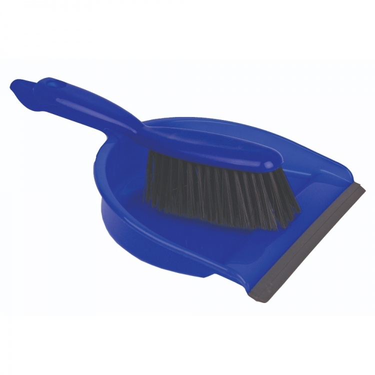 Professional Dustpan & Brush Set - Stiff Bristles